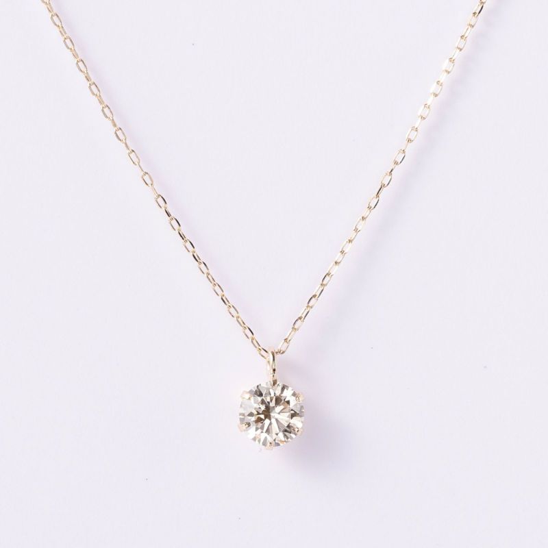 TOKYO JEWELRY INDEX K10 ダイヤモンドネックレス YG - アクセサリー