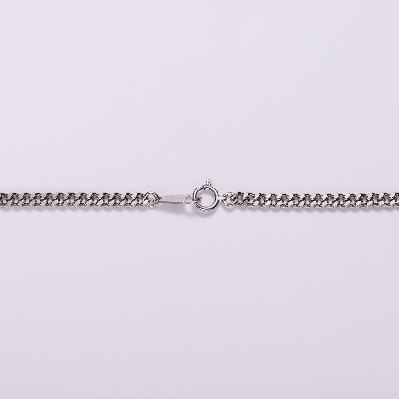 純プラチナ 喜平ネックレス 2面 シングル 30g 50cm | 東京ジュエリー