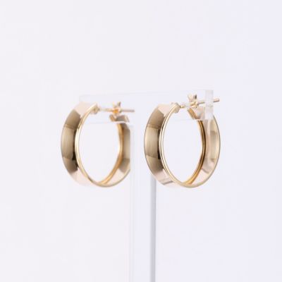TOKYO JEWELRY INDEX ゴールドフープピアス　K18 K18イエローゴールド ピアス | 東京ジュエリーインデックス