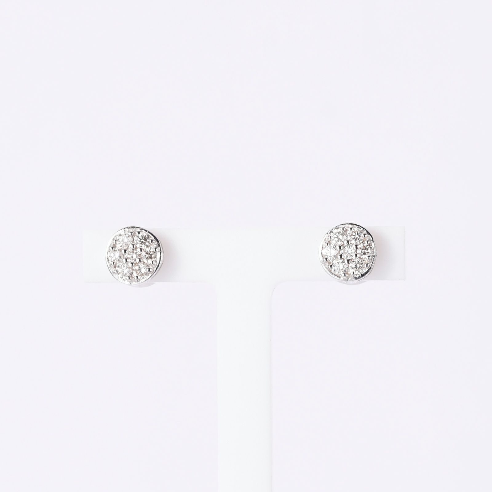 K18ホワイトゴールド ダイヤ ピアス | 東京ジュエリーインデックス