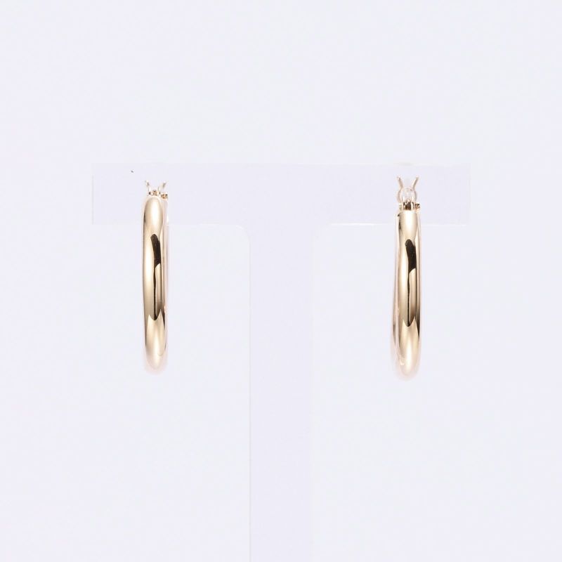 TOKYO JEWELRY INDEX ゴールドフープピアス　K18 K18イエローゴールド ピアス | 東京ジュエリーインデックス