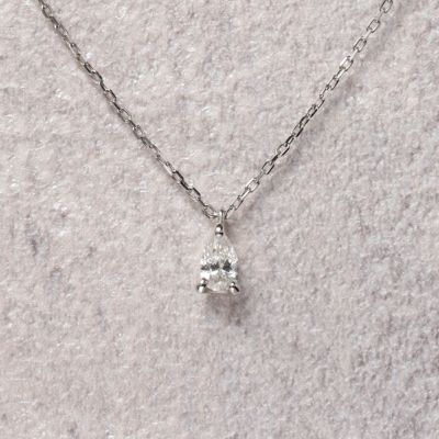 K18ホワイトゴールド ダイヤモンド ネックレス | 東京ジュエリー