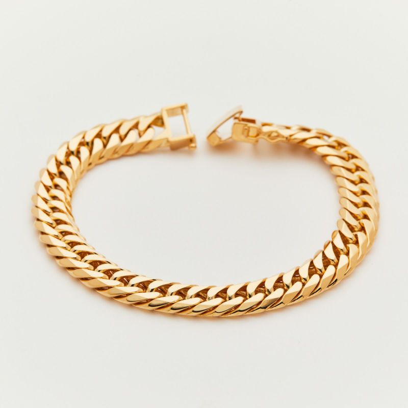 K18イエローゴールド 喜平ブレスレット 6面ダブル 50g 20cm | 東京