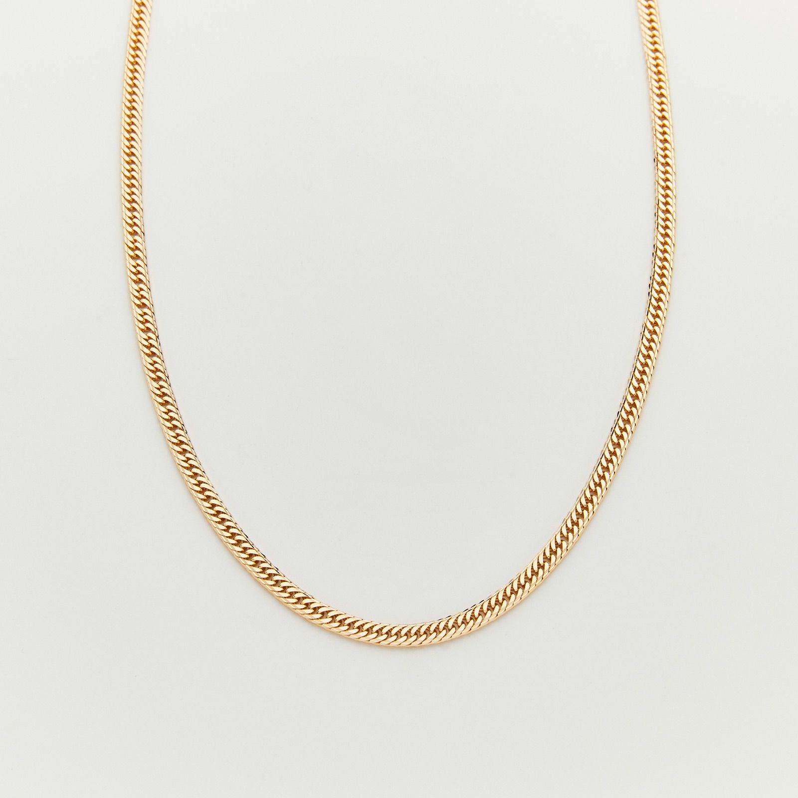 K18イエローゴールド 喜平ネックレス 14面トリプル Mカット 25g 50cm